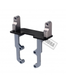 INJORA Metal Servo Mount Base Stand With Steering Link Rod For SCX10 II AR44 Axles