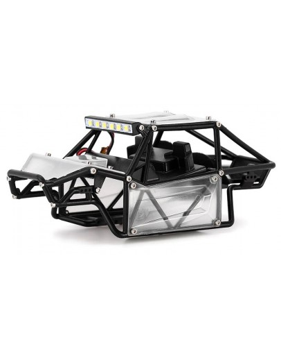 INJORA Nylon Rock Buggy Roll Cage Body Shell Chassis Kit for 1/24 SCX24