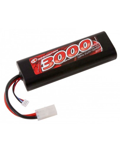 Robitronic LiPo Battery 3000mAh 2S 20C Stick Pack Tamiya Connector