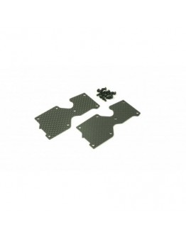 SWORKz Series Pro-composite Carbon Rear Lower Arm Cover Set (1.5mm)(2PC)