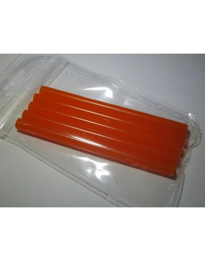 Hot Glue Sticks 7 x 100mm (5pc) Orange