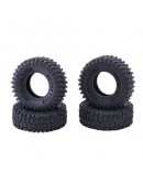 AXIAL SCX24 1.0" B STYLE MICRO TIRES WITH FOAMS (4PCS)