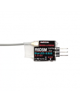 SMALL 10-CHANNEL RECEIVER FOR SBUS AND PPM SIGNALS