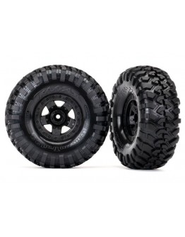 Tires and wheels, assembled, glued (TRX-4® Sport 2.2" wheels, Canyon Trail 5.3x2.2" tires) (2)