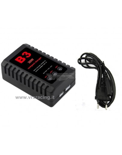 B3 20W Battery charger with cell balancer for 2S (7.4V) and 3S (11.1V) lipo batteries