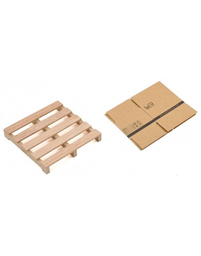 Yeah Racing 1/10 Crawler Scale Accessory Set (Wooden Loading Pallets & Box) (1pc)