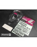 VISION D819RS Nitro Pre-cut clear 1/8 buggy body Hot Bodies