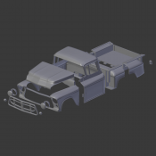 Carroçarias 3D Fabricação TTmodelismo