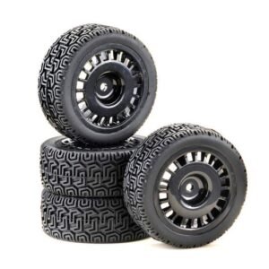 Wheel Set "Rally Winded Design" 1:10 black