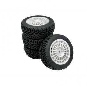 1:10 Wheel Set ""Rallye Street Design"" white (4)