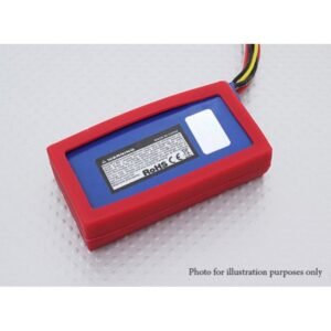 Alternative view of Turnigy Soft Silicone Lipo Battery Protector (1000-1300mAh 3S Red) 74x36x21mm