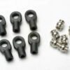 Rod ends, small, with hollow balls (6) (for Revo® steering linkage)