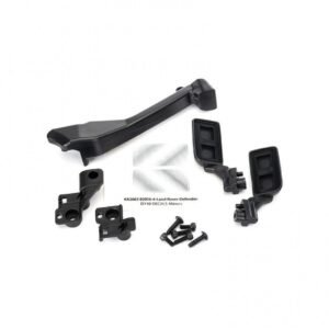 Mirrors, side (left-right) snorkel mounting hardware
