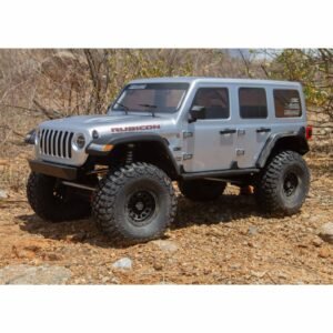 1/6 SCX6 Jeep JLU Wrangler 4X4 RTR Brushed Rock Crawler, Silver