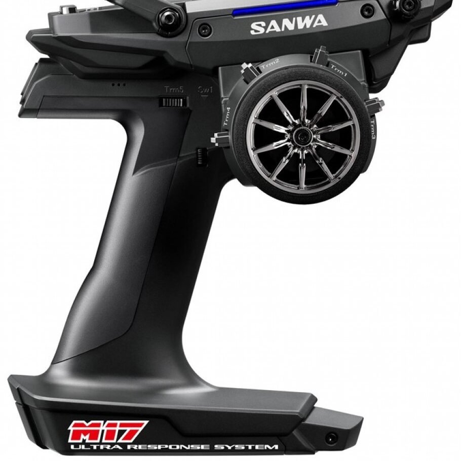 Radio SANWA M17 2,4GHz FH5 + RX-493i receiver - Image 2