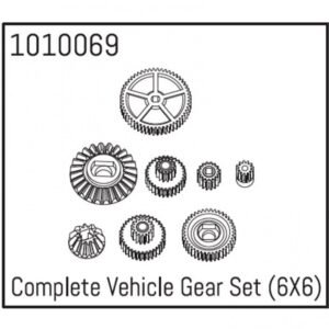 Complete Vehicle Gear Set 6X6 un