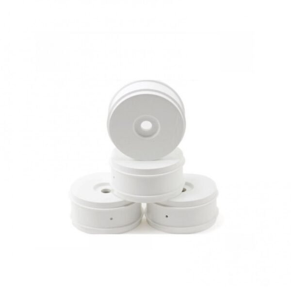 Fast Race 1/8 Offroad buggy white wheels (4) - FR084-4B - FASTRACE