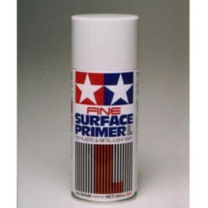 Alternative view of TAMIYA Fine Surface Primer Lt.Grey 180ml