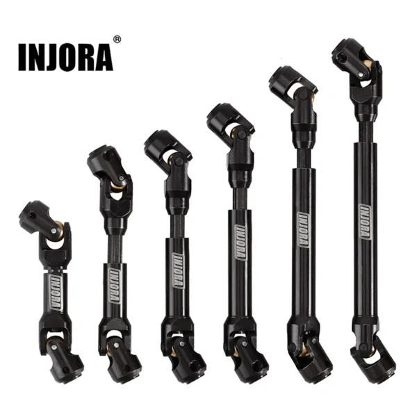 INJORA Steel Heavy-Duty Drive Shaft for 1/10 RC Car Crawler (68) - Image 3
