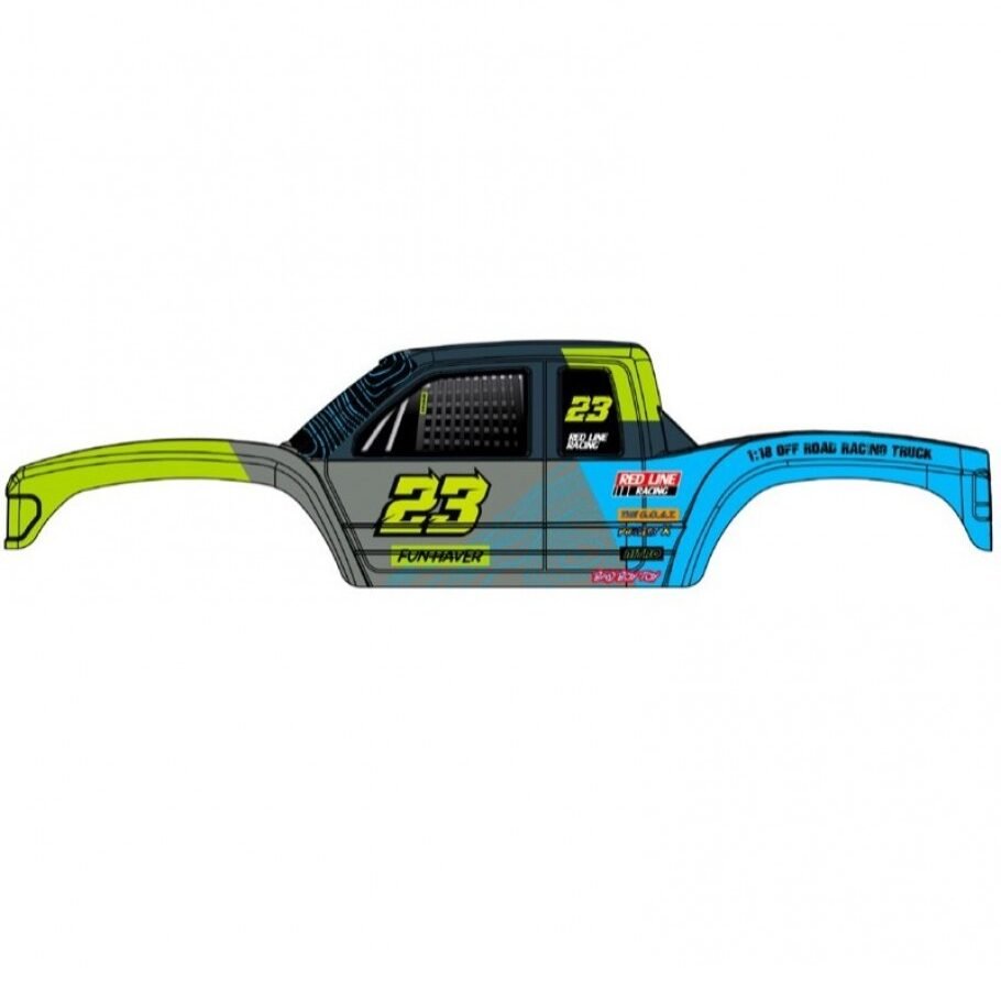 1:18 Brushless Performance Crawler "The GOAT" lemon green RTR - 18051 - Image 7