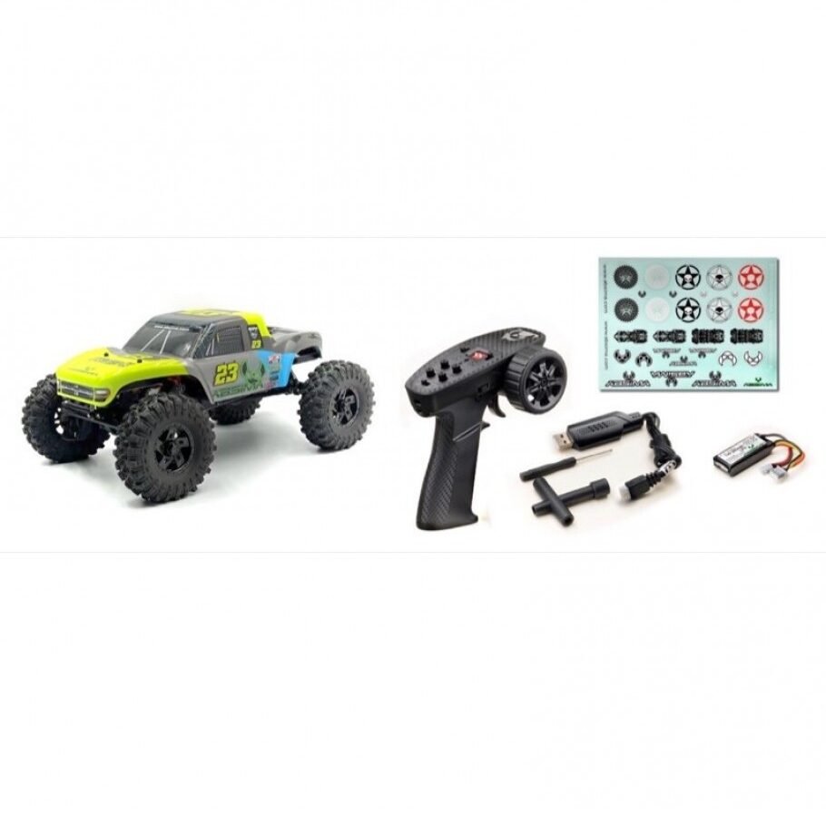 1:18 Brushless Performance Crawler "The GOAT" lemon green RTR - 18051 - Image 12