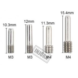 Alternative view of INJORA 10Pcs Stainless Steel M3*12 Headless Hexagon Driveshaft Screw Pins For 1/10 RC Crawler