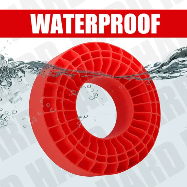 INJORA 4pcs Silicone Rubber Inserts For 118-122mm 1.9" Tires (Red) - Image 3