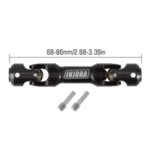 INJORA Steel Heavy-Duty Drive Shaft for 1/10 RC Car Crawler (84)
