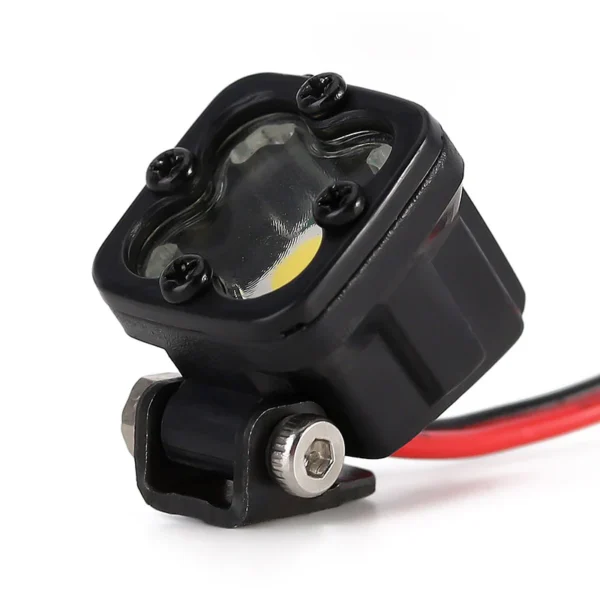 INJORA RC Car Bright LED Lights Headlight Spotlight For 1/10 RC Crawler (2 SQUARE LIGHTS) - Image 5