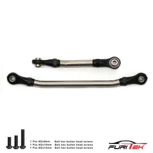 FURITEK Steel With Plastic Rod Ends Steering Link Set For Furitek FX118