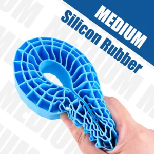Alternative view of INJORA 4pcs Silicone Rubber Inserts For 118-122mm 1.9" Tires (Blue)