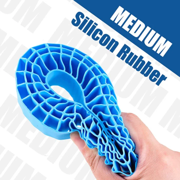 INJORA 4pcs Silicone Rubber Inserts For 118-122mm 1.9" Tires (Blue) - Image 2