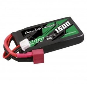 Alternative view of Gens ace 35C 1500mAh 2S1P 7.4V Airsoft Gun Lipo Battery with T Plug