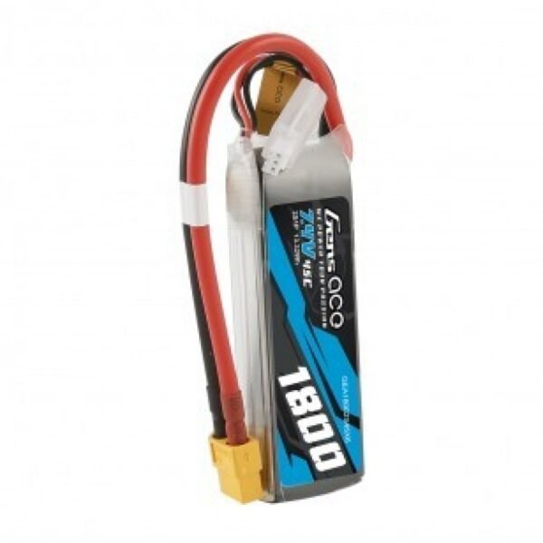 Gens ace 1800mAh 7.4V 45C 2S1P Lipo Battery Pack with XT60 Plug - Image 4