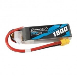 Gens ace 1800mAh 7.4V 45C 2S1P Lipo Battery Pack with XT60 Plug