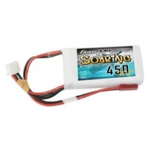 Gens ace Soaring 450mAh 11.1V 30C 3S1P Lipo Battery Pack with JST-SYP Plug