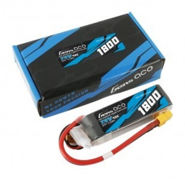 Gens ace 1800mAh 7.4V 45C 2S1P Lipo Battery Pack with XT60 Plug - Image 5