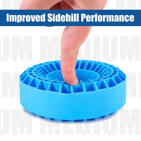 INJORA 4pcs Silicone Rubber Inserts For 118-122mm 1.9" Tires (Blue) - Image 4