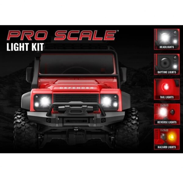 Traxxas TRX-4M Defender Pro Scale Light Set - TRX9784