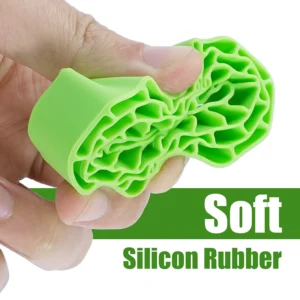 Alternative view of INJORA 4pcs Silicone Rubber Inserts For 62-64mm*24mm 1.0" Tires (Green-Soft)