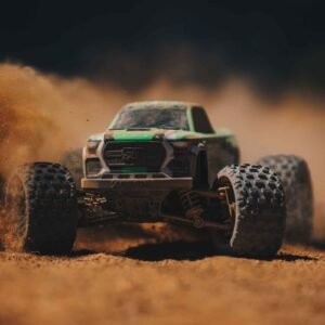 Alternative view of 1/18 GRANITE GROM MEGA 380 Brushed 4X4 Monster Truck RTR with Battery & Charger, Green