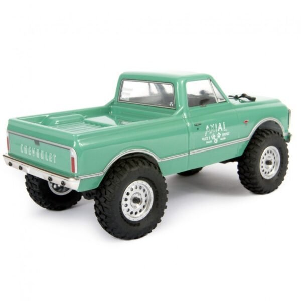 1/24 SCX24 1967 Chevrolet C10 4WD Truck Brushed RTR, Green - Image 13
