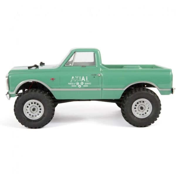 1/24 SCX24 1967 Chevrolet C10 4WD Truck Brushed RTR, Green - Image 12
