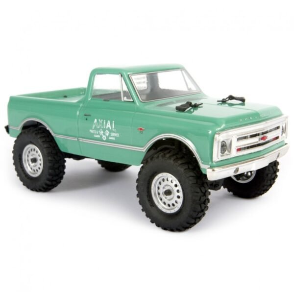 1/24 SCX24 1967 Chevrolet C10 4WD Truck Brushed RTR, Green - Image 10