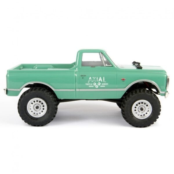 1/24 SCX24 1967 Chevrolet C10 4WD Truck Brushed RTR, Green - Image 14