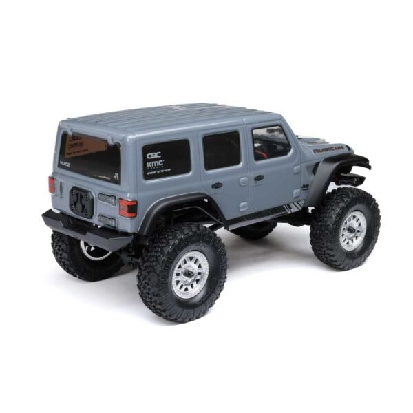1/24 SCX24 Jeep Wrangler JLU 4X4 Rock Crawler Brushed RTR, Gray - Image 13