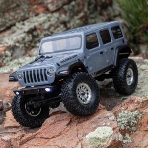 Alternative view of 1/24 SCX24 Jeep Wrangler JLU 4X4 Rock Crawler Brushed RTR, Gray