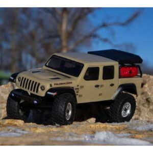 Alternative view of 1/24 SCX24 JEEP JT GLADIATOR 4WD ROCK CRAWLER BRUSHED RTR, BEIGE