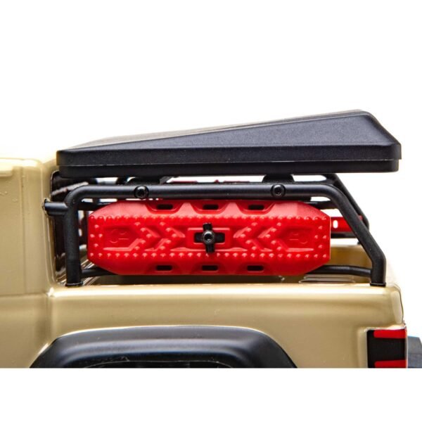 1/24 SCX24 JEEP JT GLADIATOR 4WD ROCK CRAWLER BRUSHED RTR, BEIGE - Image 7