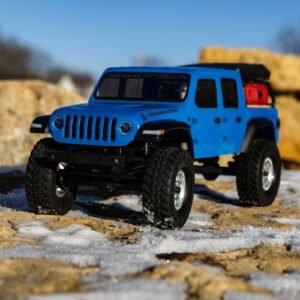 Alternative view of 1/24 SCX24 Jeep JT Gladiator 4WD Rock Crawler Brushed RTR, Blue